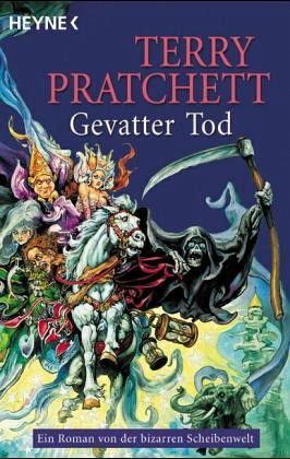 Terry Pratchett: Gevatter Tod (German language, 1990, Wilhelm Heyne Verlag)