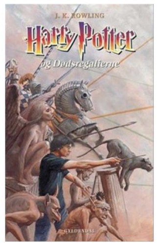 J.K. Rowling: Harry Potter og dødsregalierne (Danish language, 2010, Gyldendal)